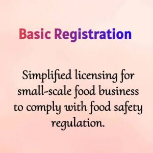 FSSAI Basic Registration (Excluding Govt. Fees)